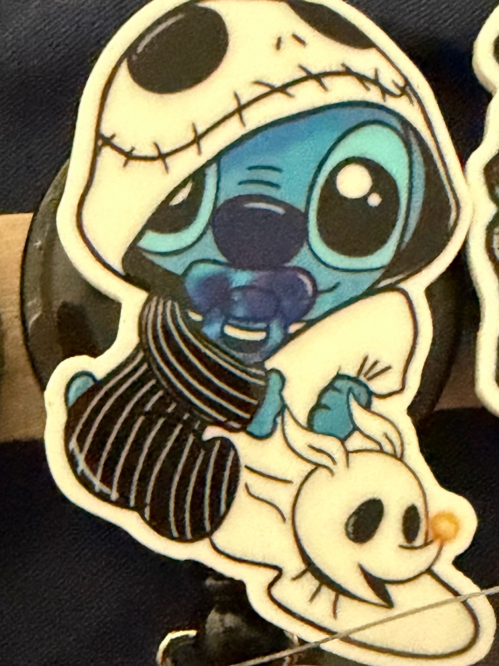 Blue Stitch in Hooded Halloween Costume Key/Card Holder